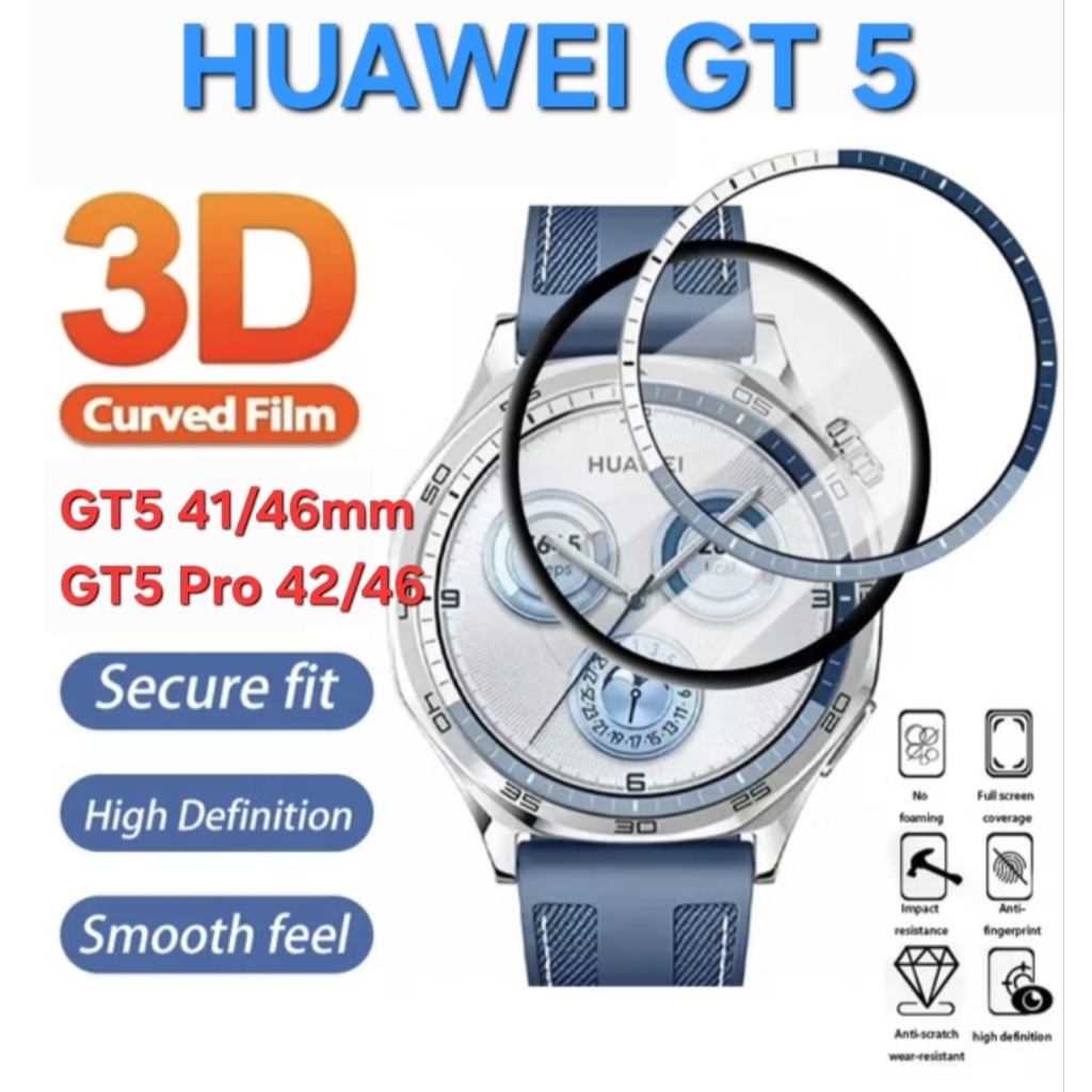Huawei GT5 41/46 GT5 Pro ฟิล์ม 3D ป้องกันจอแตกและรอยขีดข่วน ส่งด่วน ส่งไว ราคาถูก