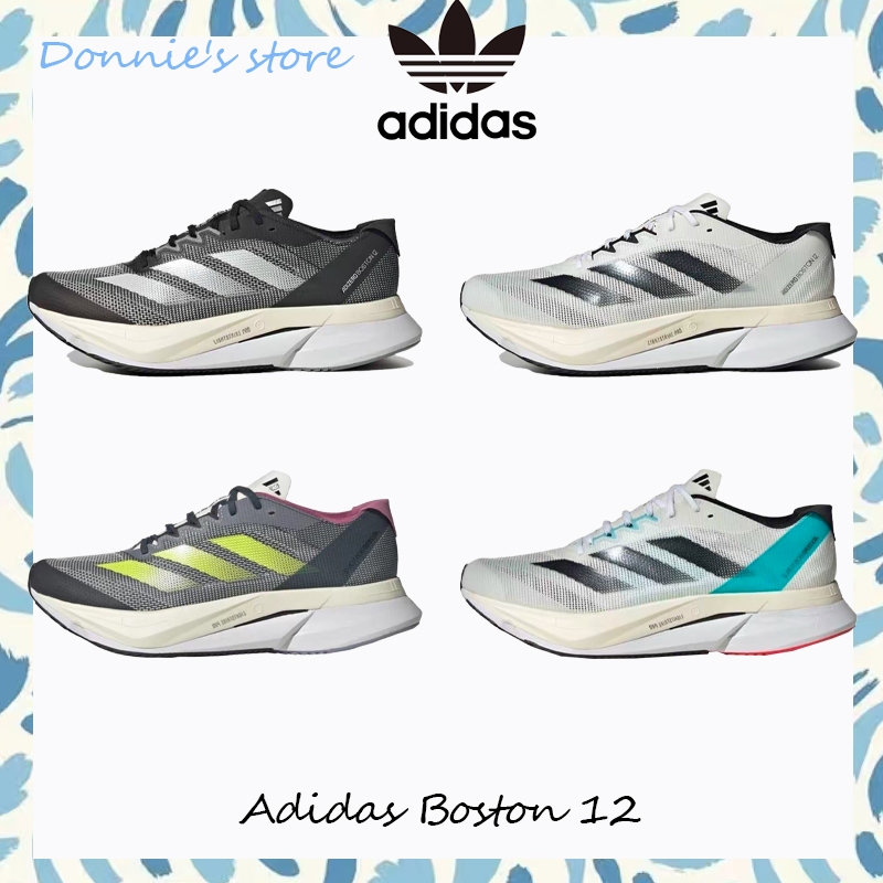 ของแท้ 100% Adidas Adizero Boston 12 ID4234/ID6898/ID4236/ID4237 รองเท้ากีฬาสำหรับผู้ชายและผู้หญิง