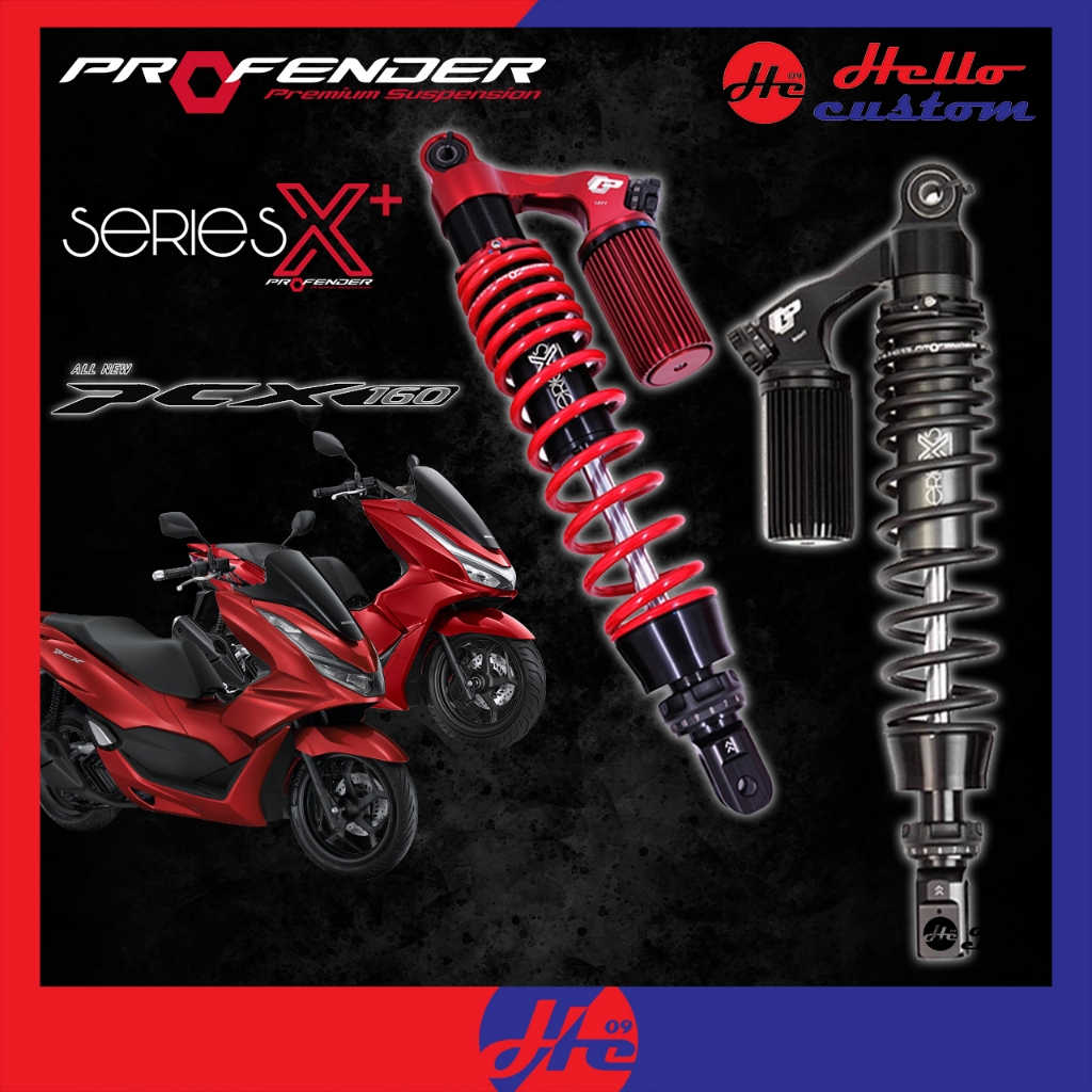 ฟรีค่าส่ง‼️ โช้คหลัง Profender Series X Plus HONDA PCX 160 2021-2025 โช้คหลัง X+ PCX160