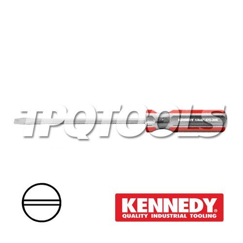 ไขควงปากแบนแกนเหลี่ยม ขนาด 6.5*150 มม.KEN572-4060K "KENNEDY" สินค้าประเทศอังกฤษ รับประกันสินค้า100%