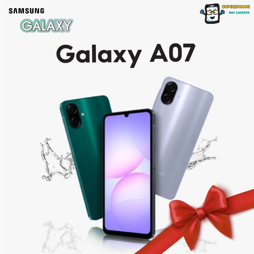 Samsung Galaxy A07 (4/64GB)หน้าจอ 90Hz กันน้ำ IP54(By Shopee SuperTphone1234)