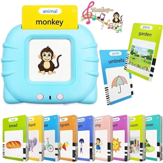 JoyToys คำศัพท์แฟลชการ์ดสามารถพูดเป็นภาษาอังกฤษได้ ใส่การ์ดและอ่านของเล่นเพื่อการศึกษา ออกกำลังกายความสามารถในการเรียนรู