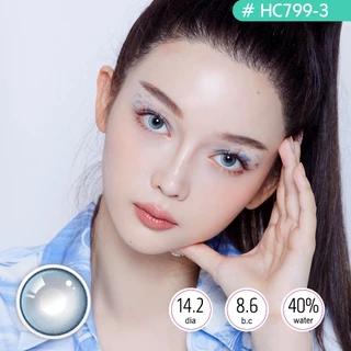 【Buy 5 Get 1 Free】คอนแทคเลนส์สีบลู/ดำ✨ ออกซิเจนสูง+เส้นผ่านศูนย์กลาง14.5mm ใส่สบาย+ออกซิเจนสูง #COCOLALens HC799-3