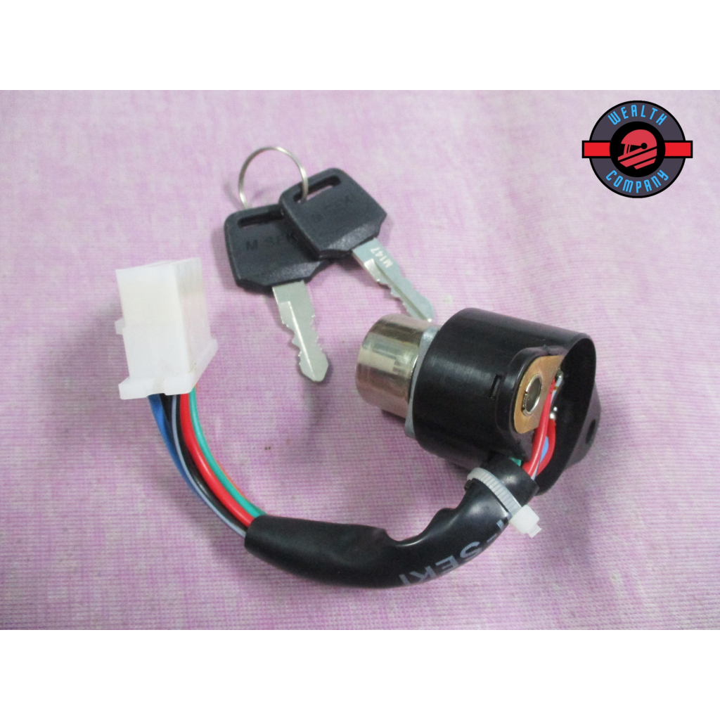#สวิตช์กุญแจ Fit For Honda C70K2 C50 C65 C90 8  // Wires ignition Switch KEY 1 Set