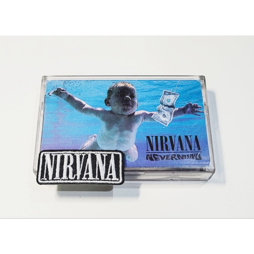 เทป​เพลง​ Cassette​ Tape​ เทป​คา​สเซ็ท​ Nirvana​ - Nevermind​ (1992)