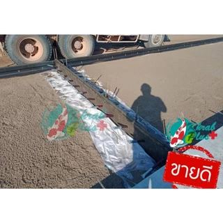 พลาสติกปูพื้นก่อนเทคอนกรีต หนา 0.07มม. ก 1.20ม. ย 100ม. พลาสติกคลุมสินค้า พลาสติกแผ่น ก่อสร้าง
