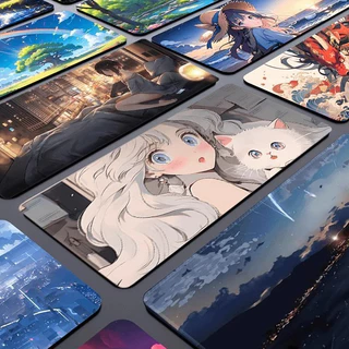 แผ่นรองเมาส์ขนาดใหญ่ ลายการ์ตูนอนิเมะ 800*300mm ผู้หญิงน่ารักๆ Yourname พร้อมส่งจากไทย
