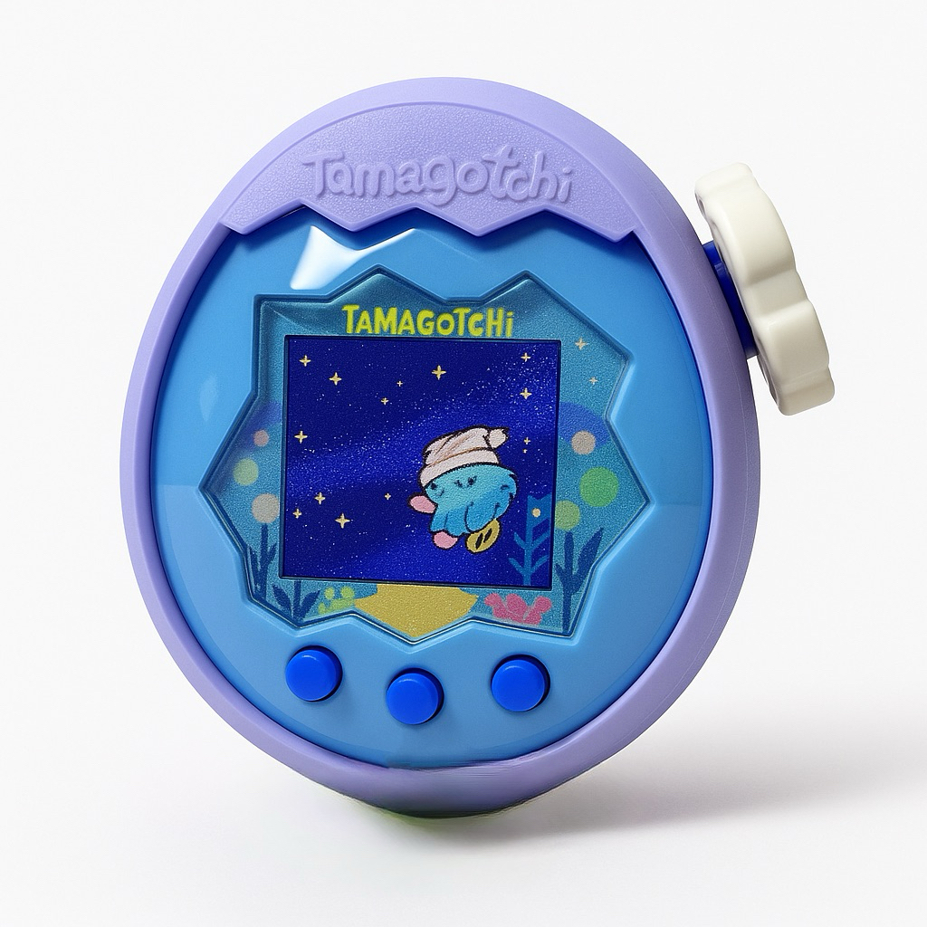 (พร้อมส่งเคส) New✨ Case tamagochi Paradise (สีชมพู-ม่วง)