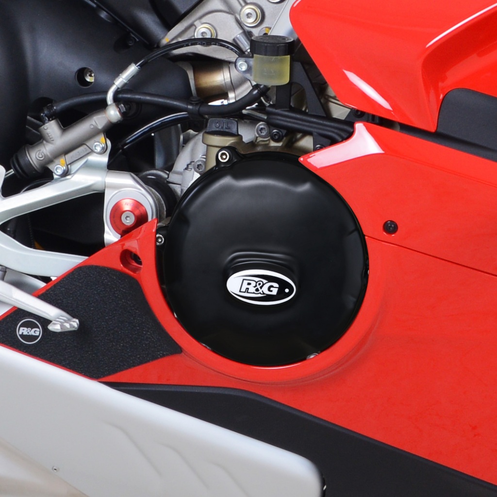 ฝาครอบเครื่อง R&G Engine Case Covers (คู่) สำหรับ Ducati Panigale V4/V4S/Speciale '18-'24,V4R '19-
