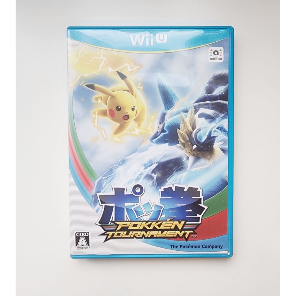 Pokemon Pokken Tournament Nintendo Wii  U Video Game (มือ 2)