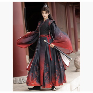 ชุดจีนโบราณ ชาย หรูหรา (พร้อมส่งจากไทย)