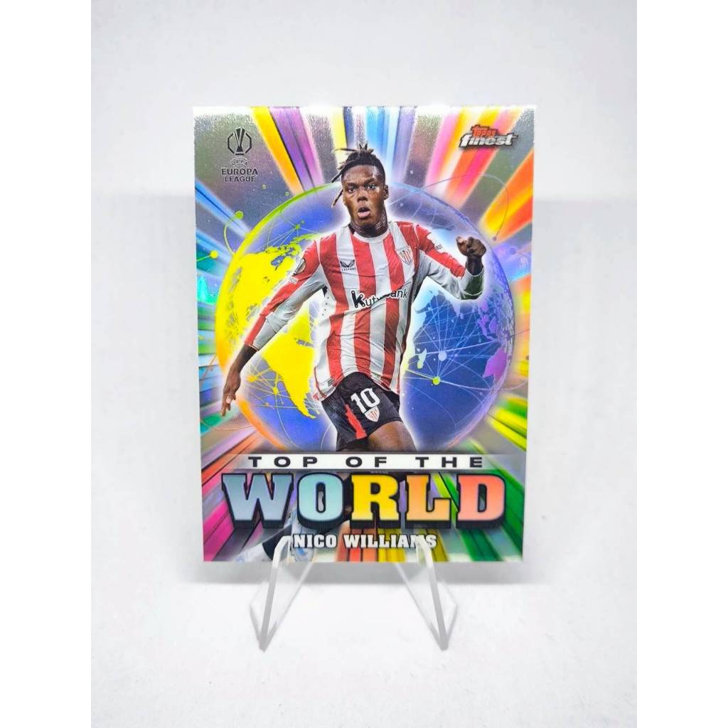 การ์ดฟุตบอล Topps Finest UEFA Club Competitions Top of The World Soccer Insert 2024-25 ราคา ถูกที่สุด ดีลบีเคเค แกลเลอรีภาพที่ 9