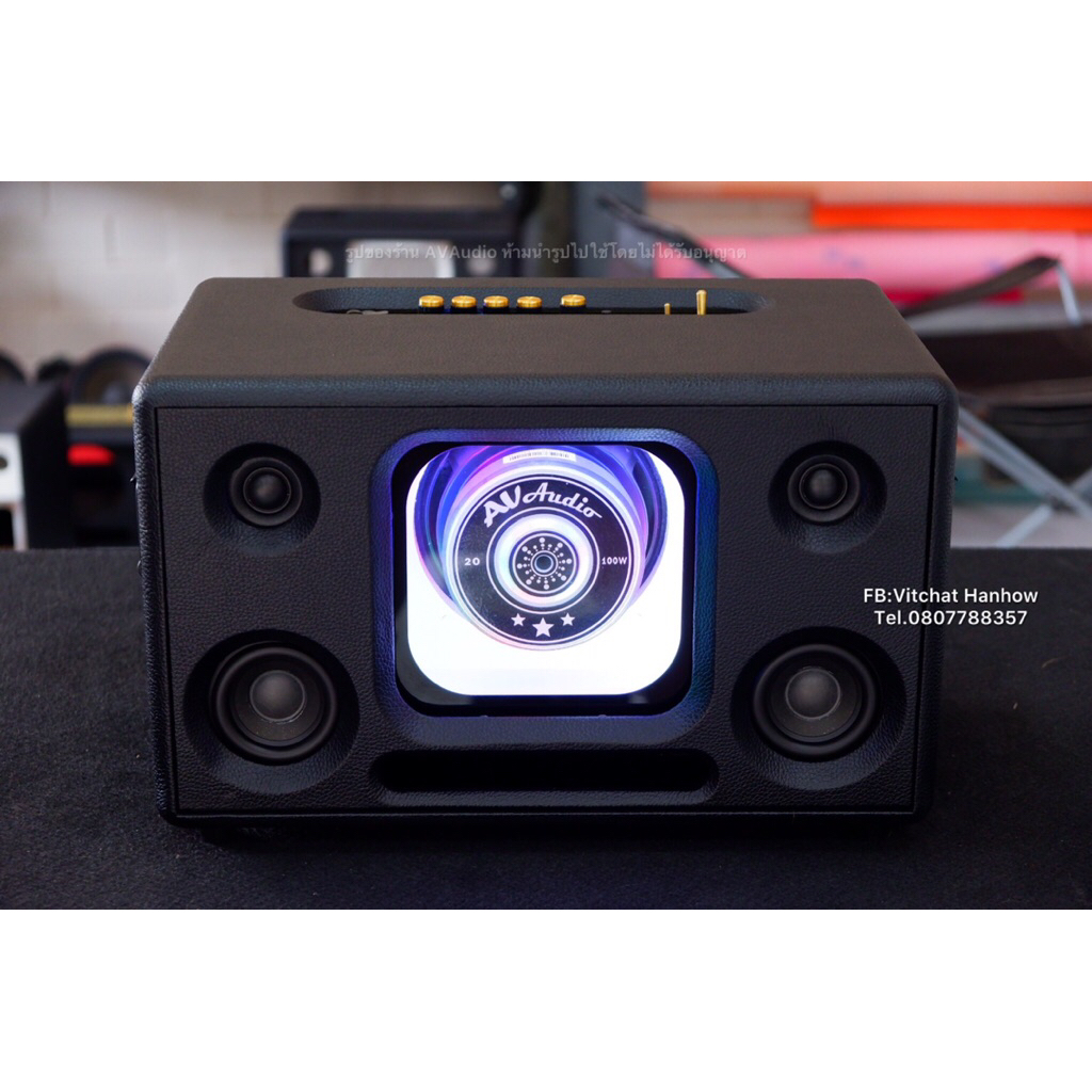 ลำโพงบลูทูธ Diy แบนพาส ซัพ6.5นิ้ว เดี่ยว มีแบตฯในตัว