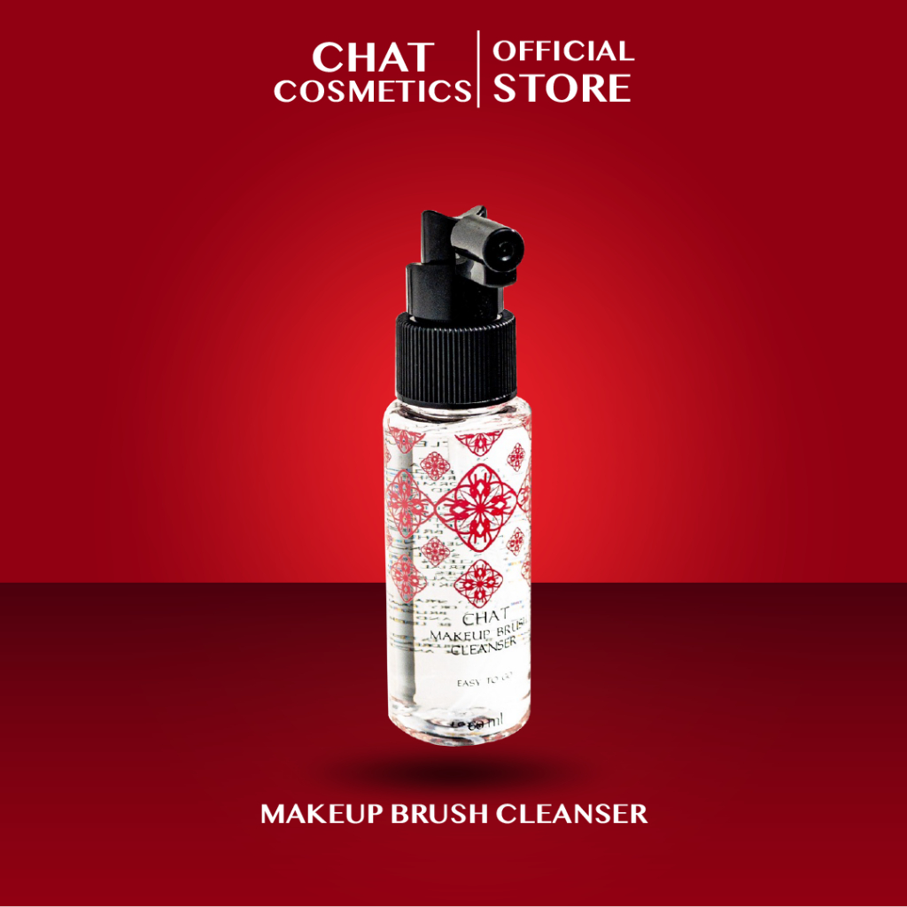 ฉัตร น้ำยาล้างแปรงแต่งหน้า เมคอัพ บลัช คลีนเซอร์ CHAT Makeup Brush Cleanser