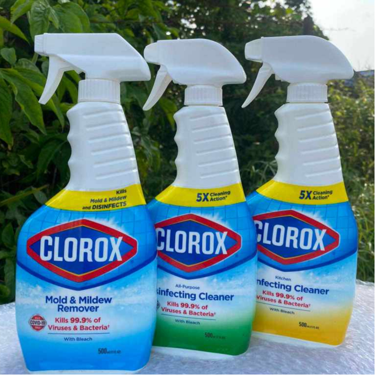 Clorox สเปรย์ฆ่าเชื้อ 99.9% ขนาด 500 มล มี3สูตร