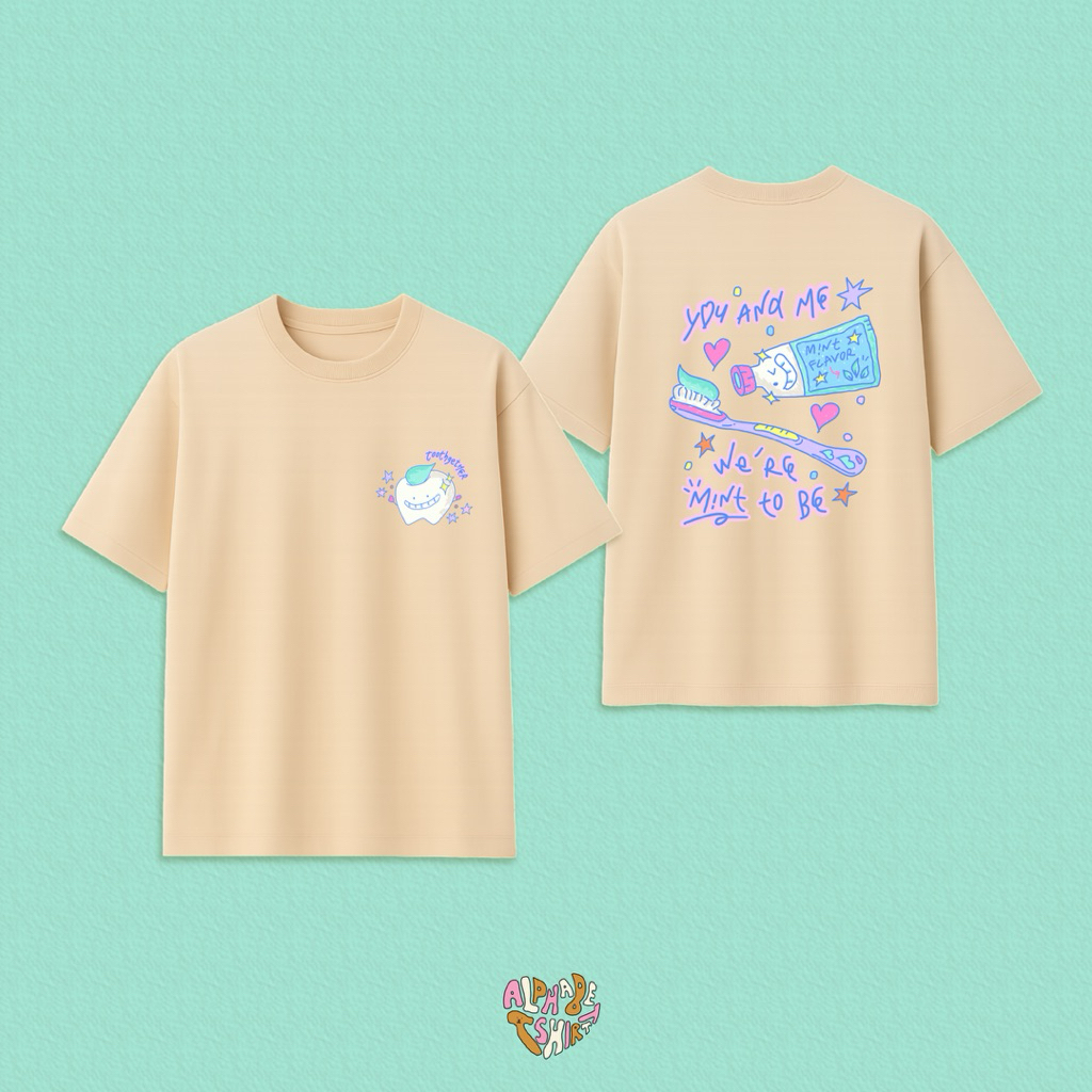 Toothgether / เสื้อยืดทรง Oversized