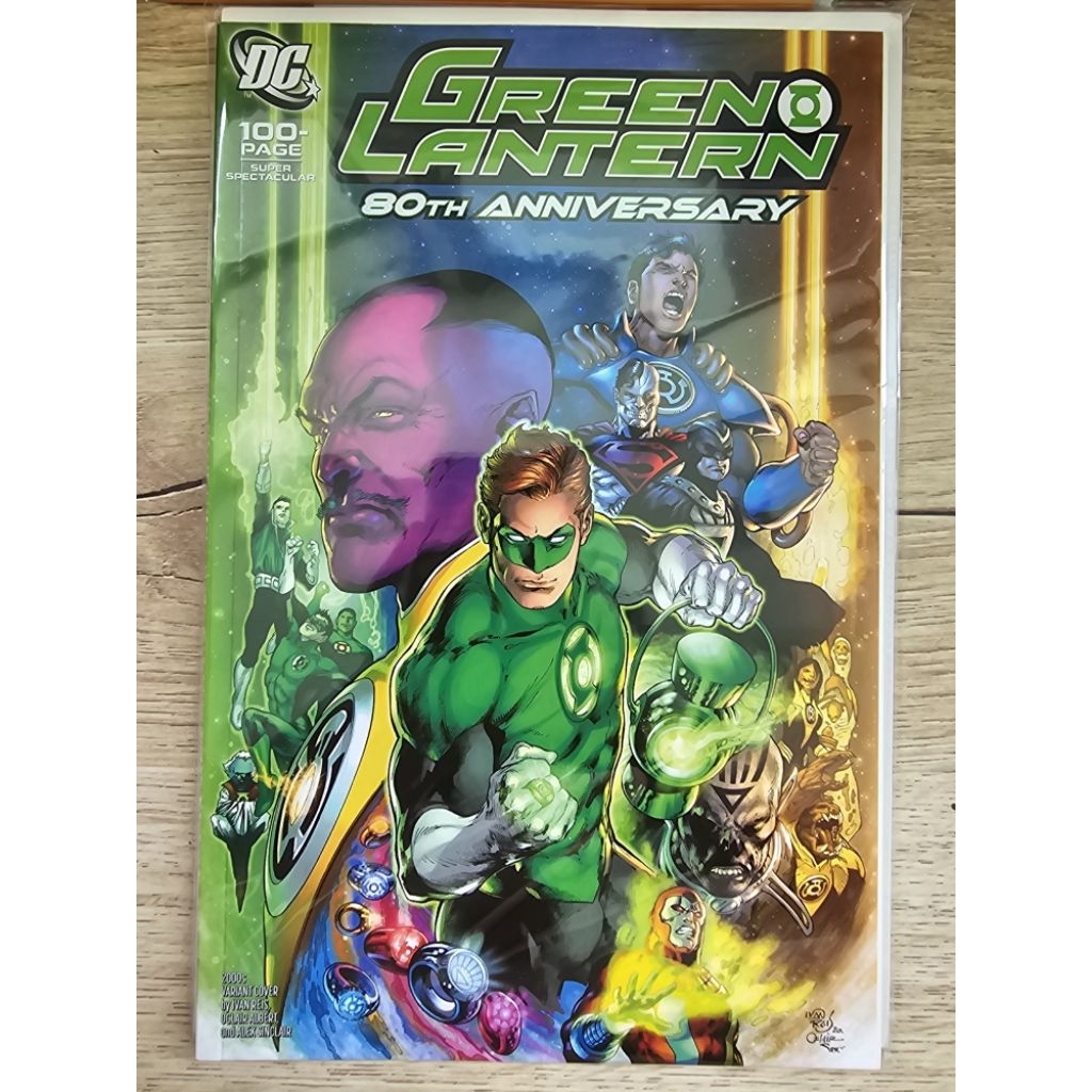 Green Lantern 80th Anniversary – 2000s Variant Cover (NM)