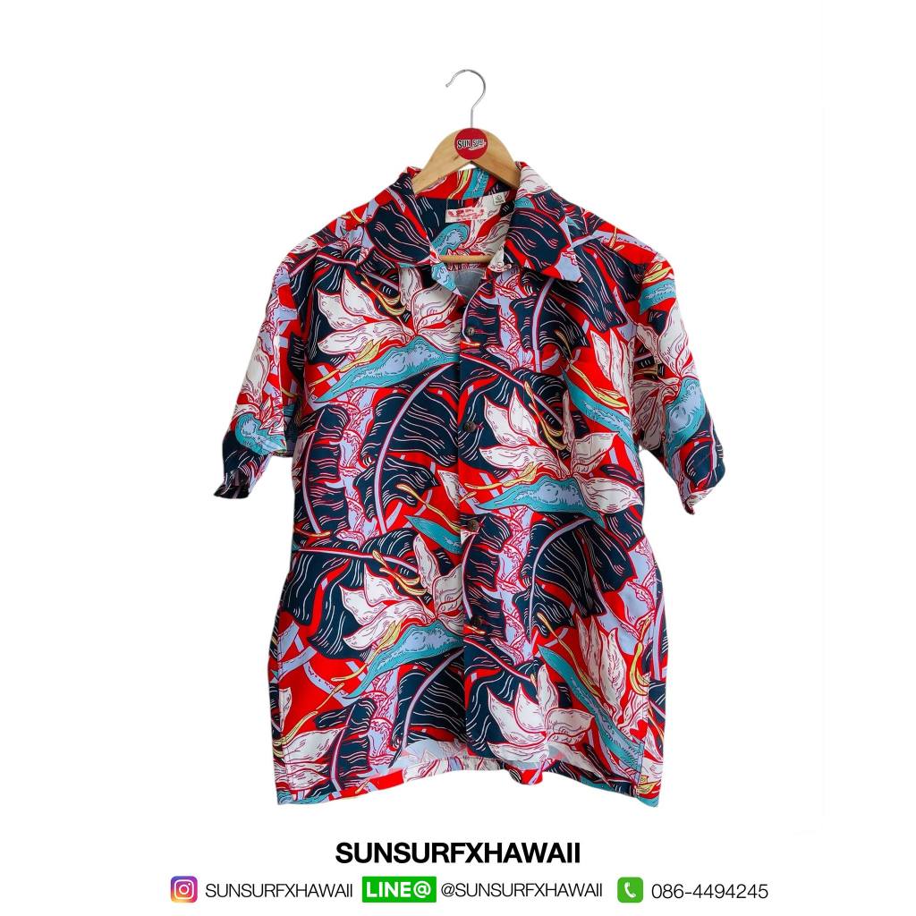 SUN SURF HAWAIIAN SHIRT  "HAWAIIAN GARDEN"