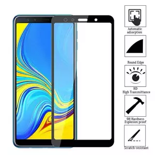 ฟิล์มกระจกนิรภัย สำหรับSamsung A7 2018 Note10lite S20 plus M31 M30s M21 M51 M52 J7 J7prime J7plus J7pro J7 2016 เต็มจอ