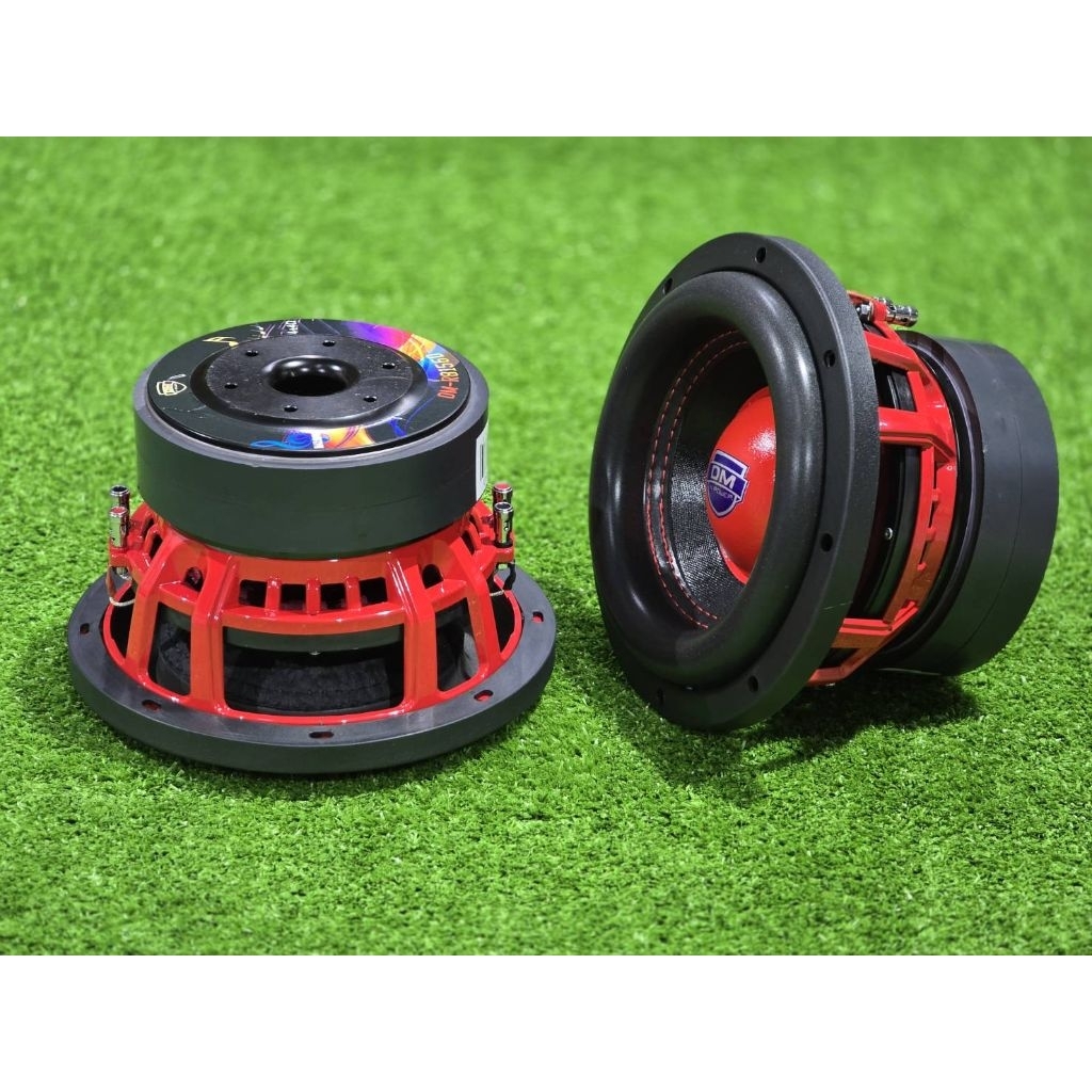 ลำโพงซับ8​นิ้ว​ รุ่น(DM-R8156D)​ รุ่นใหญ่DM แม่เหล็ก156mm 2ก้อน โครงหล่อ​ว้อยคู่​​ ลำโพงซับ​ 8นิ้ว​ 
