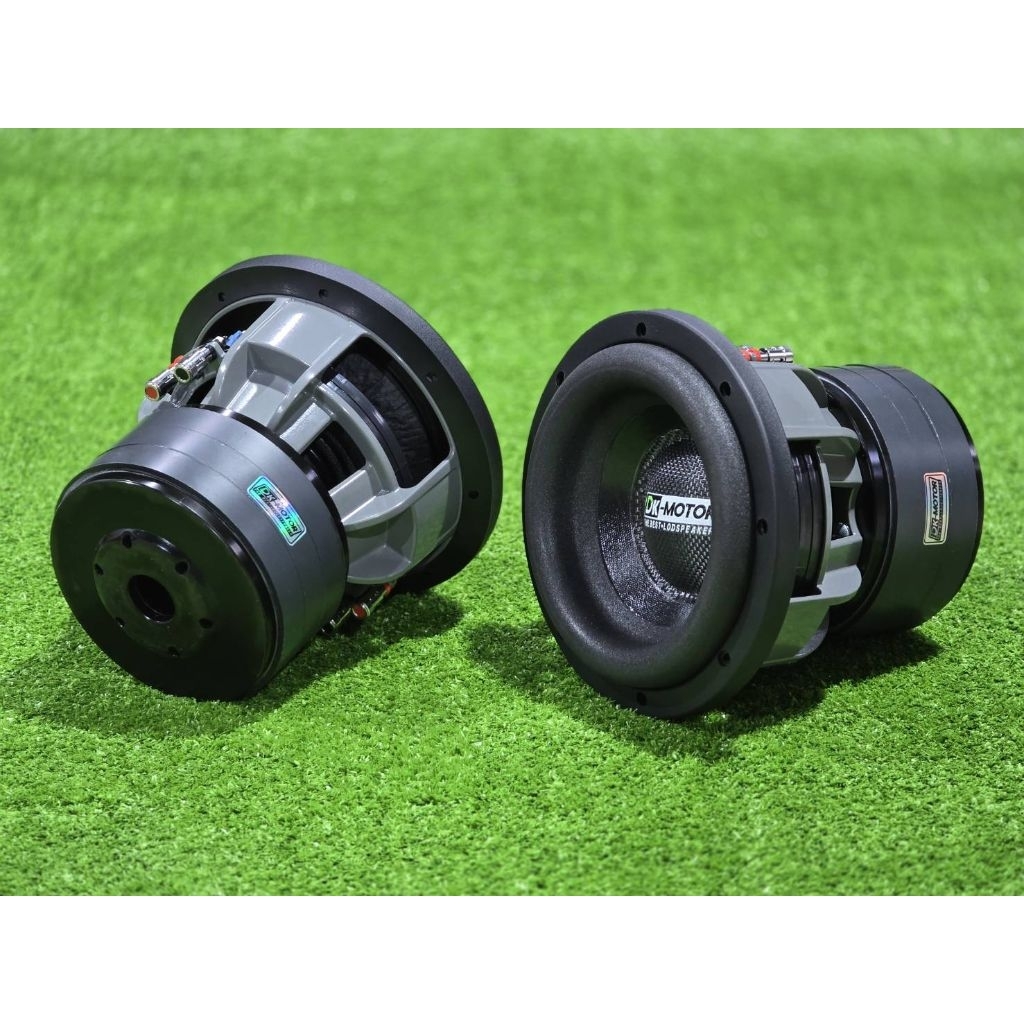 ดอก8นิ้ว DK MOTOR 8” 156/20/3 v.60mm  4+4ohm (โครงเทา) ดอกเบส ดอกซับ วูฟเฟอร์ ลำโพงซับรถยนต์ subwoof