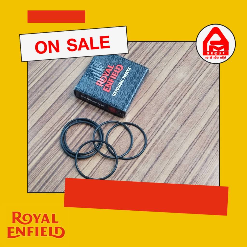 โอริง ปลั๊กจานไฟ แท้ RoyalEnfield สำหรับรุ่น 350 CC,650 CC (O-RING,CRANK SHAFT HOLE PLUG)