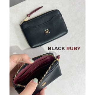 (medium size)CHNiiNiN - Daily zip around wallet กระเป๋าสตางค์หนังวัวแท้ทั้งใบ สีtwo tone หนังวัวแท้ทั้งด้านในและด้านนอก