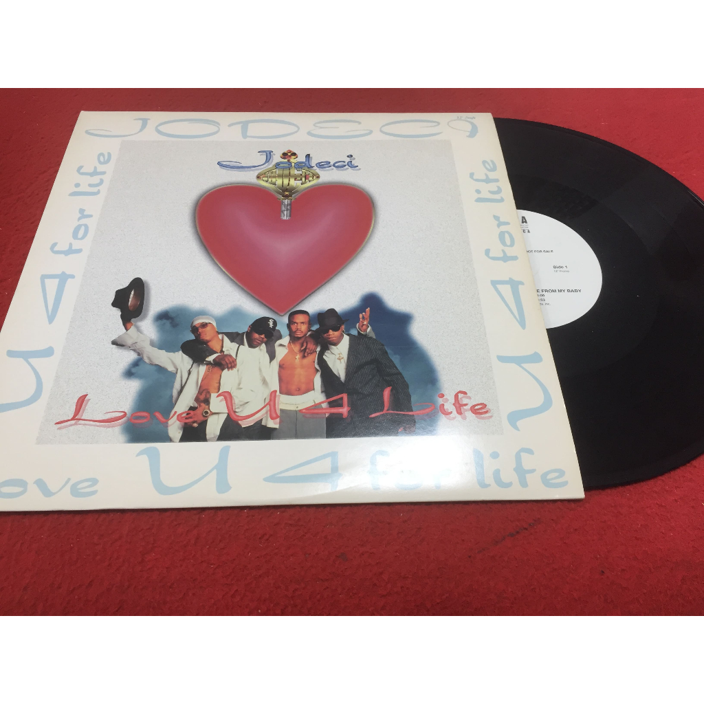 Jodeci - Love U 4 Life ขนาด 12 นิ้ว LP B250