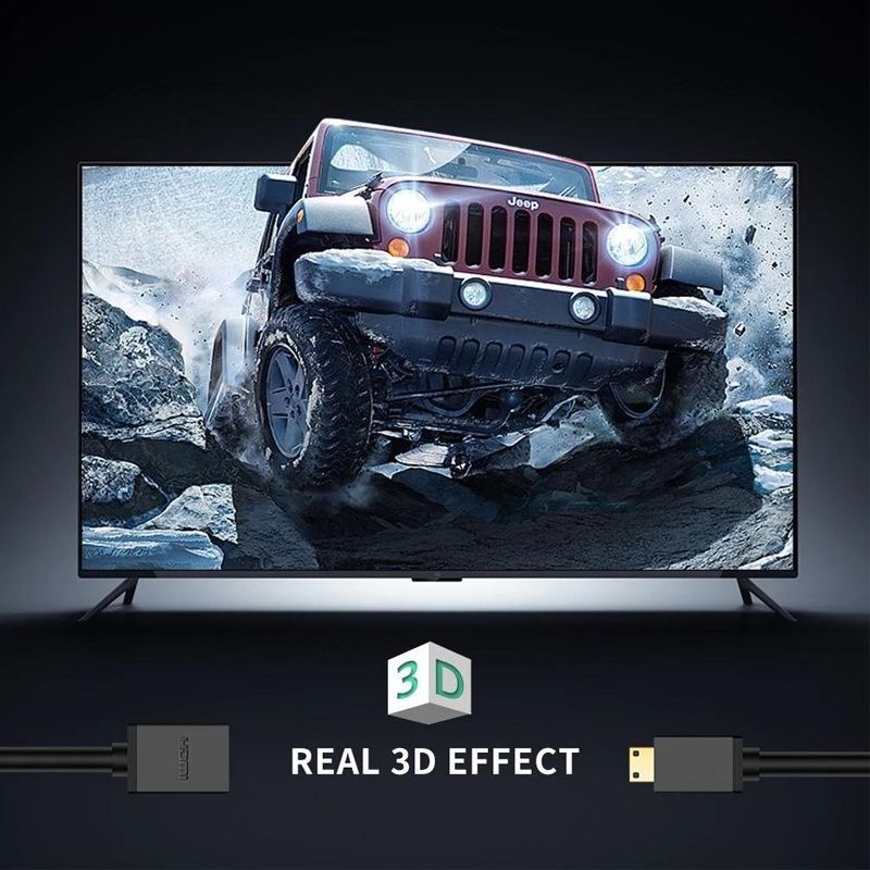 ⚡ส่งจาก กทม⚡Jasoz สาย Mini HDMI to HDMI 2.0 4K Adapter, 4K 60Hz,1080p 240Hz, for Camera,Laptop - รูปที่ 4