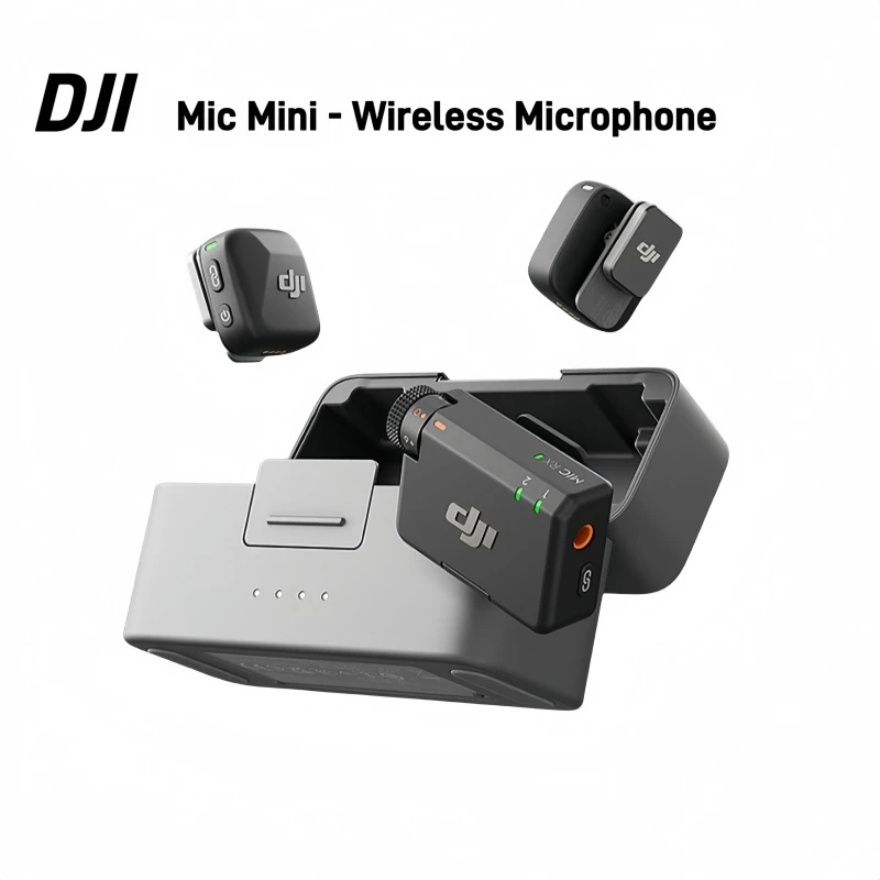 【New】DJI Mic Mini - Wireless Microphone | ไมค์ไร้สาย ขนาดพกพา | น้ำหนัก 10 g | รับสัญญาณได้ไกล 400 ม.