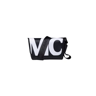 Mc JEANS Online Exclusive กระเป๋าสะพายอเนกประสงค์ สีดำ M02Z113 กระเป๋าผ้าใบ ลายพิมพ์ MC กระเป๋ากันน้ำ