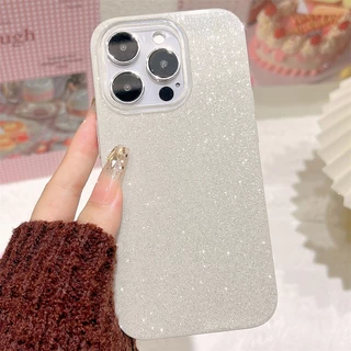 กลิตเตอร์ เคส for เคสไอโฟน 13 iphone 11 12 14 15 Pro Max เคสไอโฟน 16 pro max iphone 15 กันกระแทกกรณีฝาครอบ มาการอง case