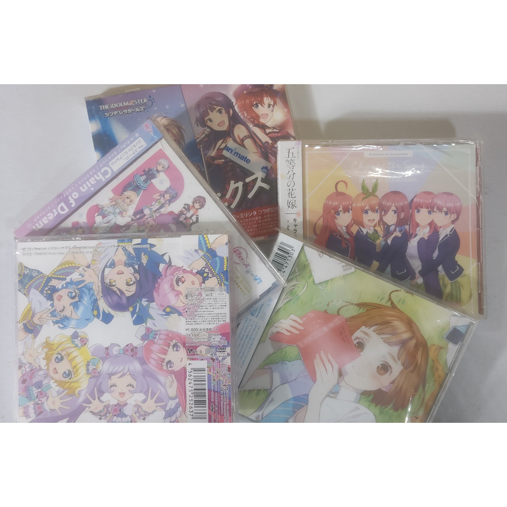 แผ่นCD เพลงการ์ตูนจากญี่ปุ่นแท้ ของใหม่