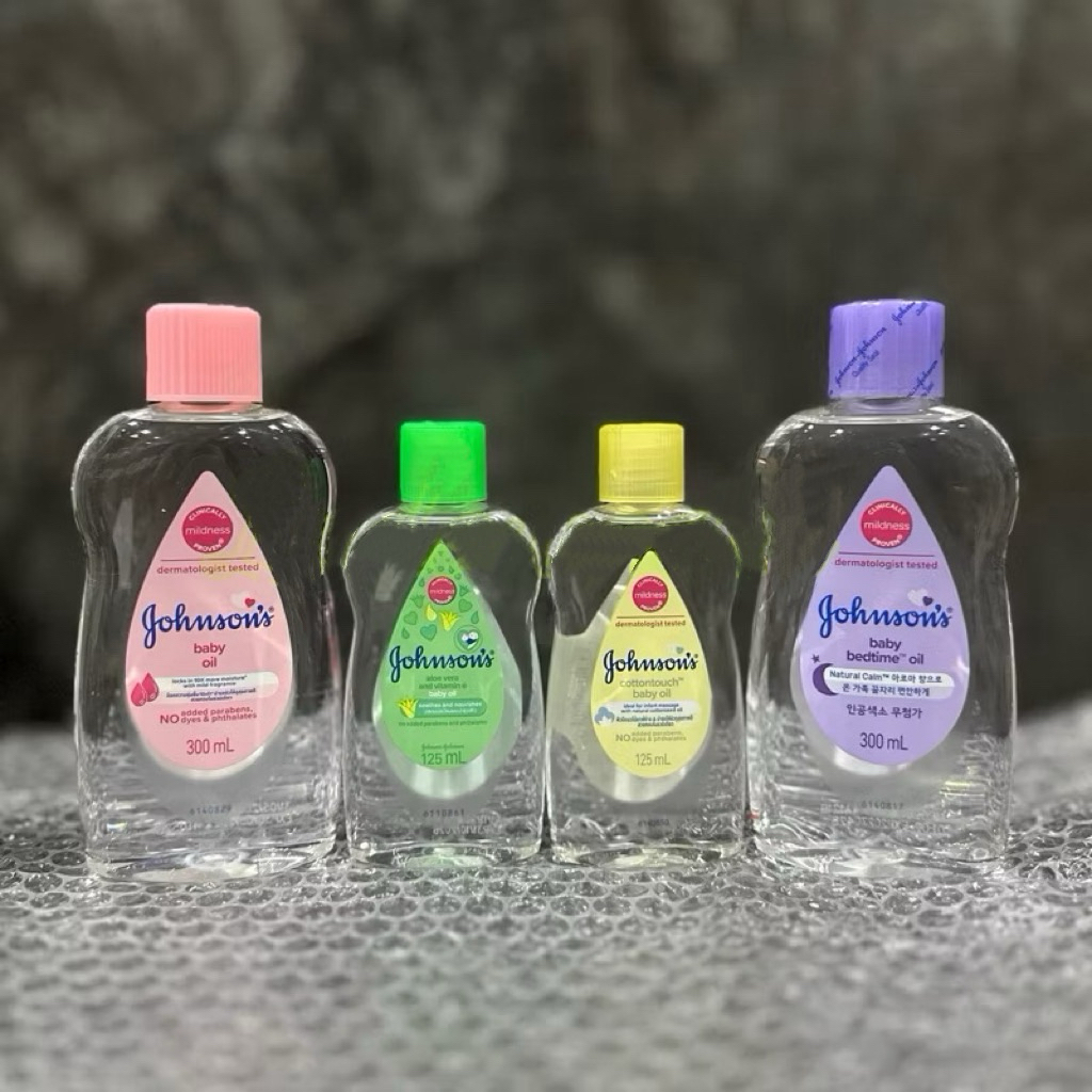 Johnson's Baby Oil 125ml. / 300ml. จอห์นสัน เบบี้ ออยล์ 125มล. / 300มล.