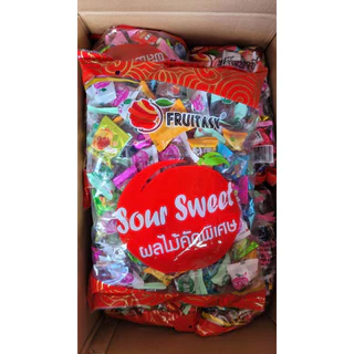 บ๊วยรวมรส ยกลัง 20 Kg. (แพ็กโรงงาน) ยี่ห้อ FRUITASY ผลไม้อบแห้ง บ๊วย บ๊วยรวมรส ของกินเล่น