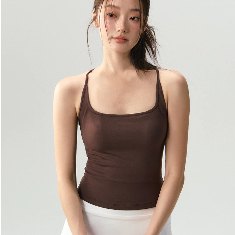 FitYoga เสื้อกล้ามโยคะสตรีมีแผ่นรองอก thumbnail 6