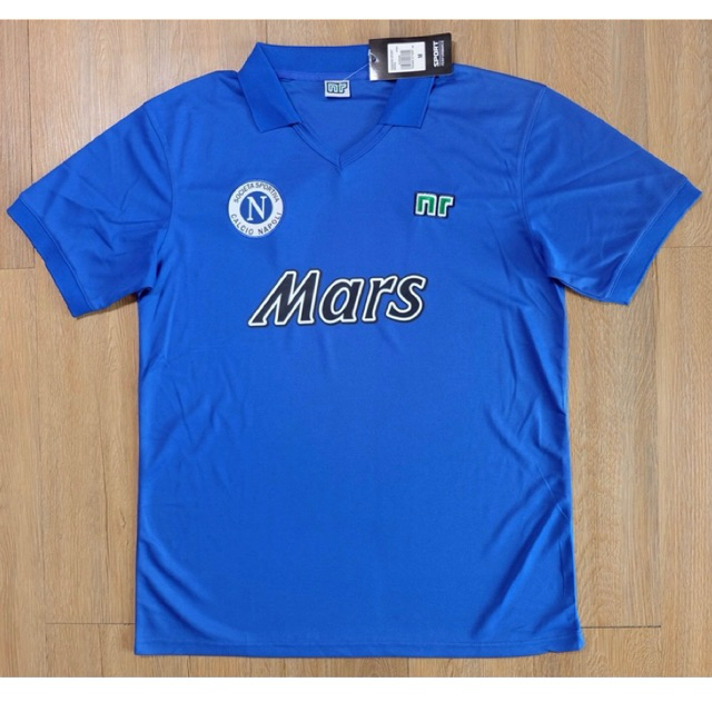 เสื้อบอลย้อนยุค นาโปลี ปี 1988/89 เกรด AAA (แฟนบอล) NAPOLI RETRO
