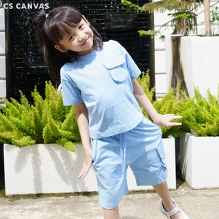 CS CANVAS กางเกงขาสั้นเด็ก / Cozy Feel / ผ้า cozy feel premium cotton 100% ใส่สบาย ไม่ร้อน