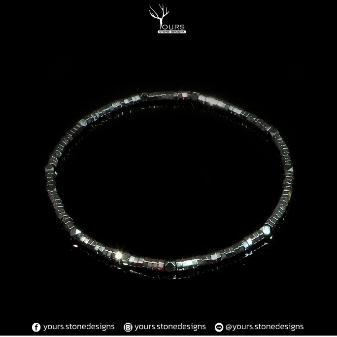 สร้อยข้อมือ " เฮมาไทต์ Hematite " มีหลายดีไซน์ กำไลหินนำโชค เสริมโชค
