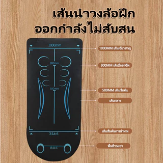 แผ่นรองโยคะ Ab Wheel กันลื่น ดูดซับแรงกระแทก หนา เงียบ แผ่นรองทรงตัว