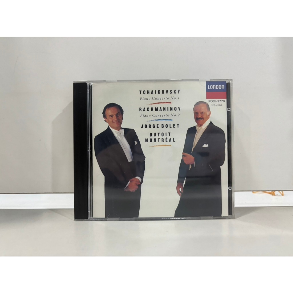 1 CD MUSIC  ซีดีเพลงสากล  RACHMANINOV & TCHAIKOVSKY: PIANO CONCERTOS      (K9E64)