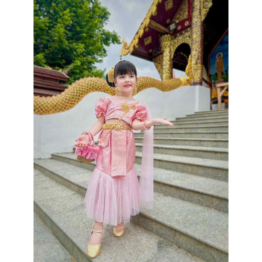‍ชุดไทยแอลเรีย ชุดไทยประยุกต์ใช้ ดีไซส์ทันสมัย‍น่ารักสุดๆ รูปที่ 6