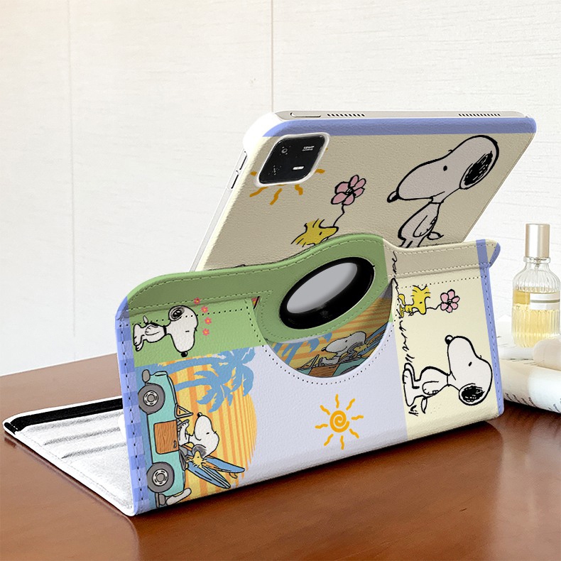จัดส่งจากกรุงเทพฯเคสipad การหมุน 360 องศา Snoopy Pro13 รูปที่ 5