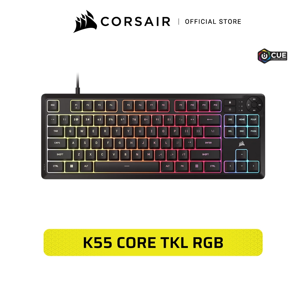 CORSAIR GAMING K/B K55 CORE TKL : CH-9216065-NA