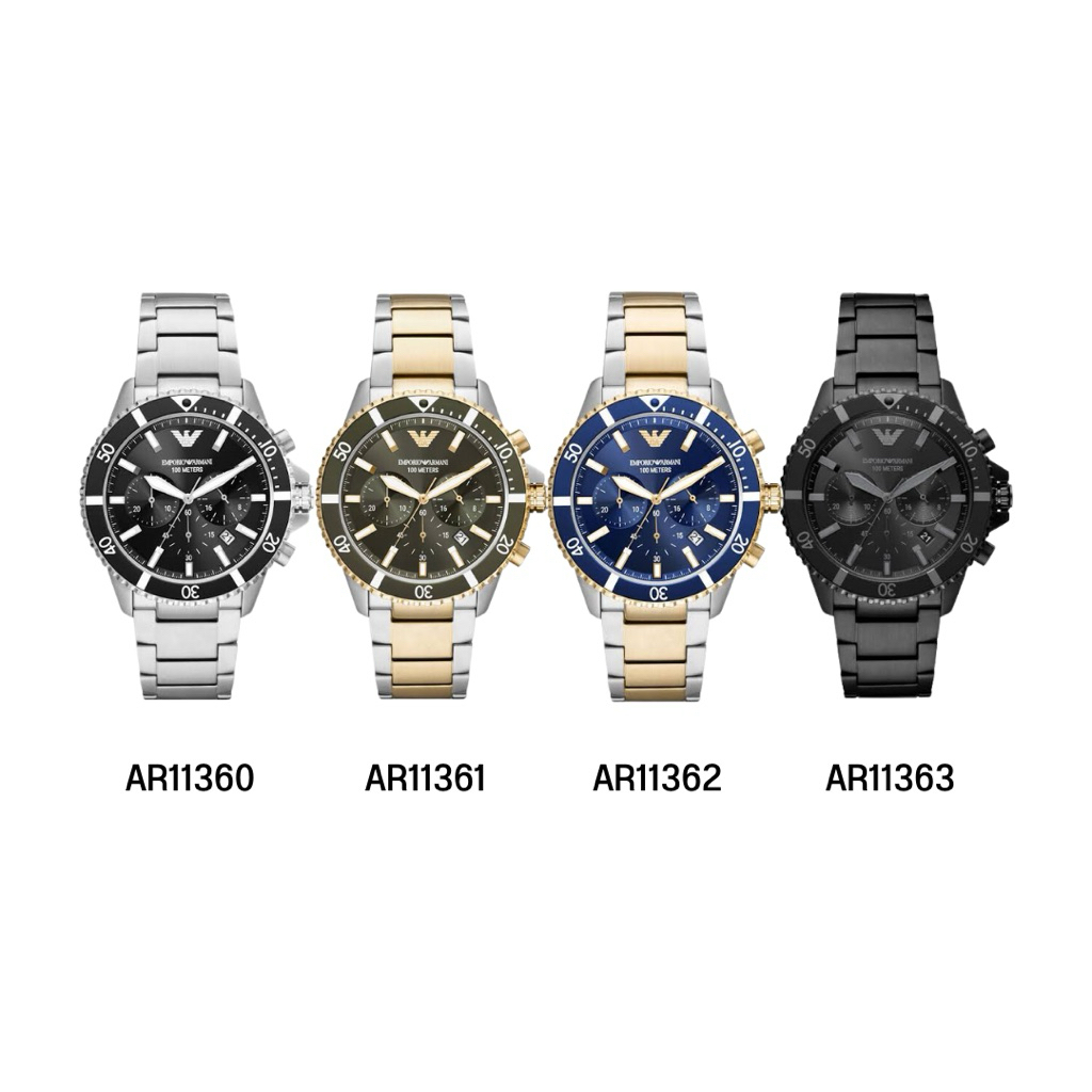 Men’s watch รุ่น Diver chronograph AR11360 AR11361 AR11362 AR11363