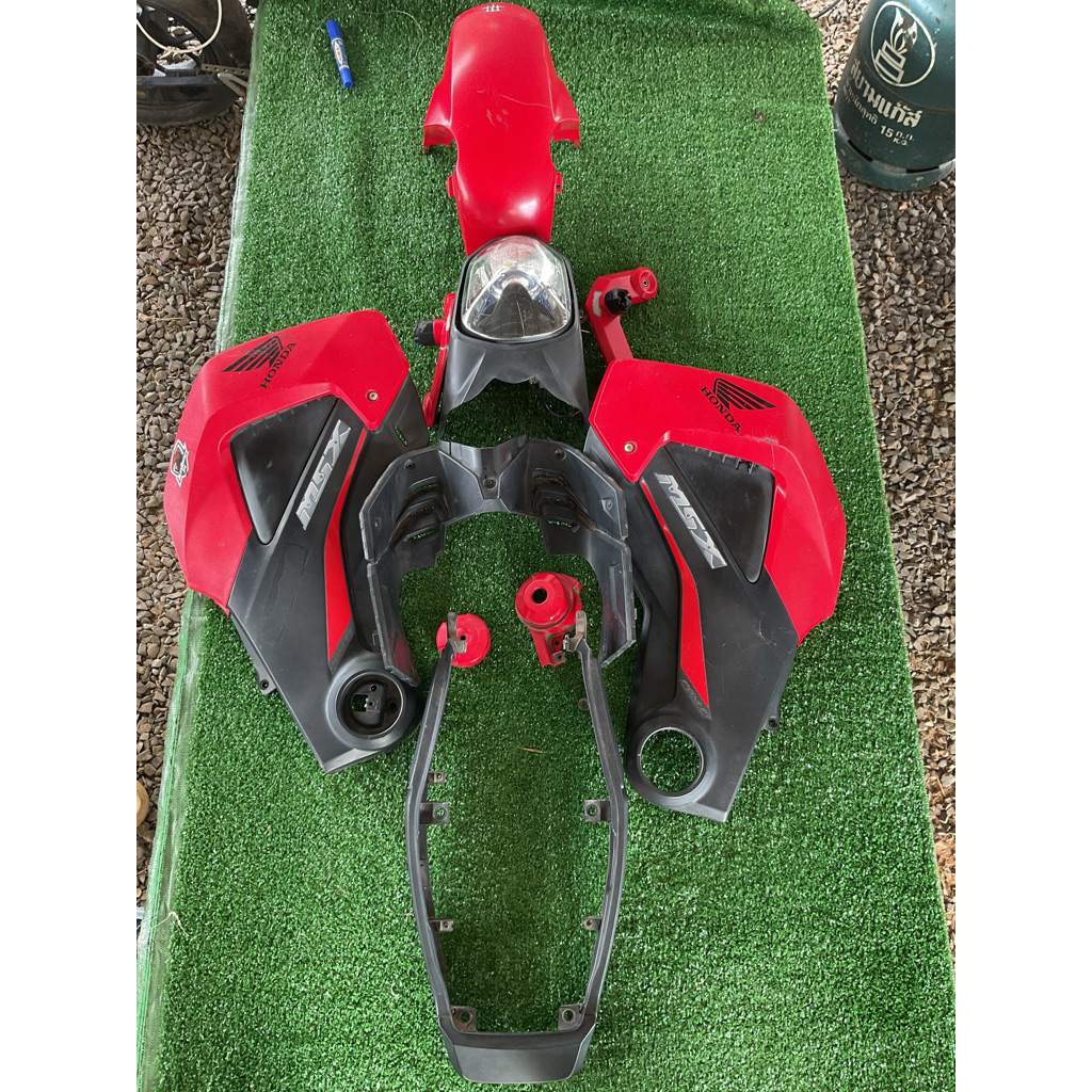 ชุดสีเดิมๆmsx125ตัวเก่ามือสองถอด