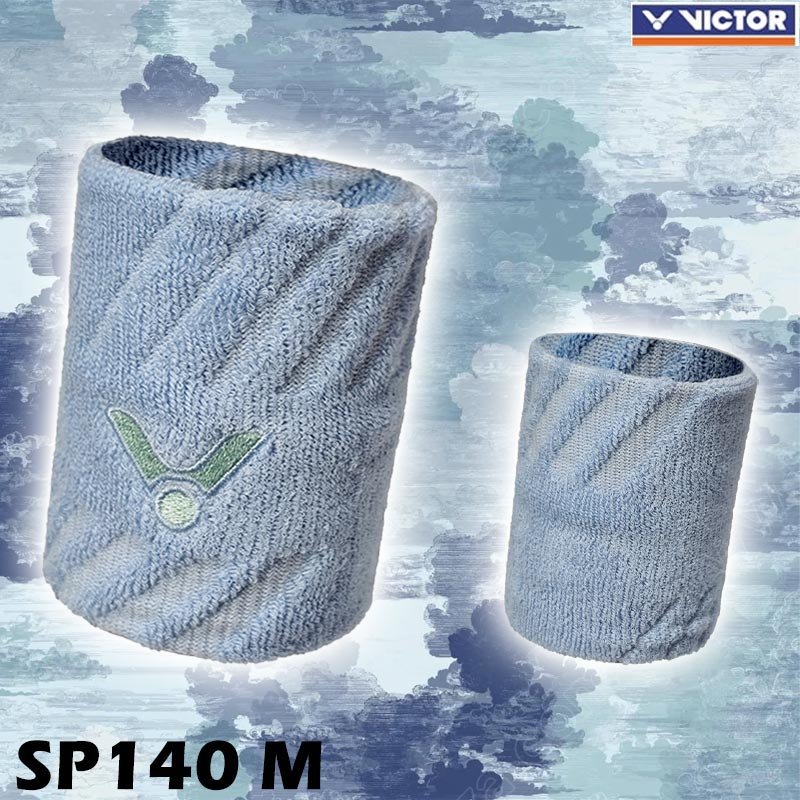 【 ของแท้  %  รุ่นใหม่! ผ้ารัดข้อมือซับเหงื่อวิคเตอร์ SP140 (SP140) ราคา ถูกที่สุด ดีลบีเคเค แกลเลอรีภาพที่ 2