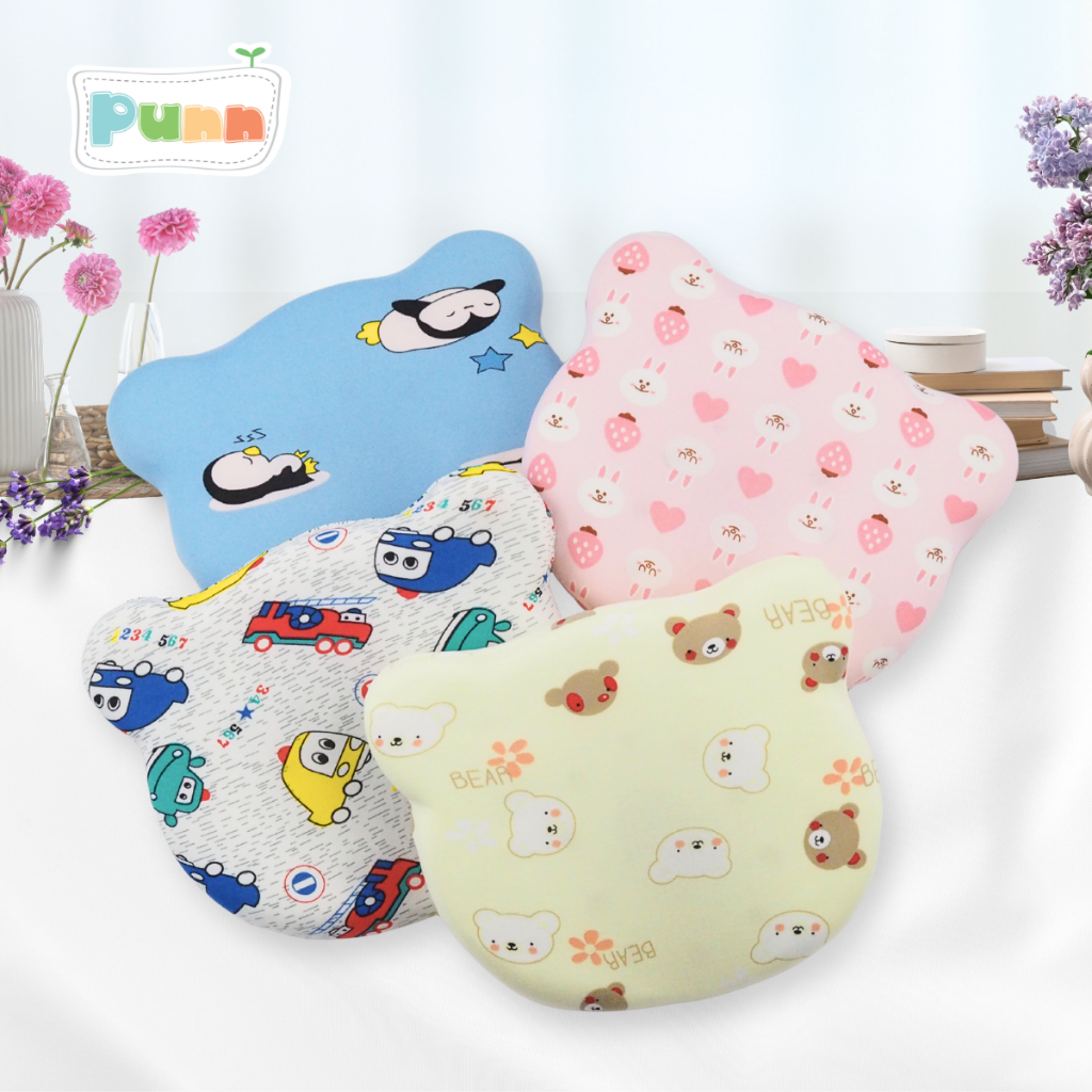 หมอนรุ่นพรีเมี่ยมหัวทุยเด็ก หมอนหลุม (หมอน Memory Foam)