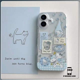 สไตล์สูงระดับ ขายดีบนเว็บไซต์เกาหลี คิตตี้สีฟ้า for iPhone เ…