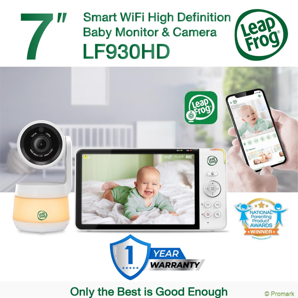 (ประกัน 1ปี) LeapFrog Baby Monitor Camera App Wifi or Direct Connect LCD กล้องเบบี้ มอนิเตอร์ จอ LCD